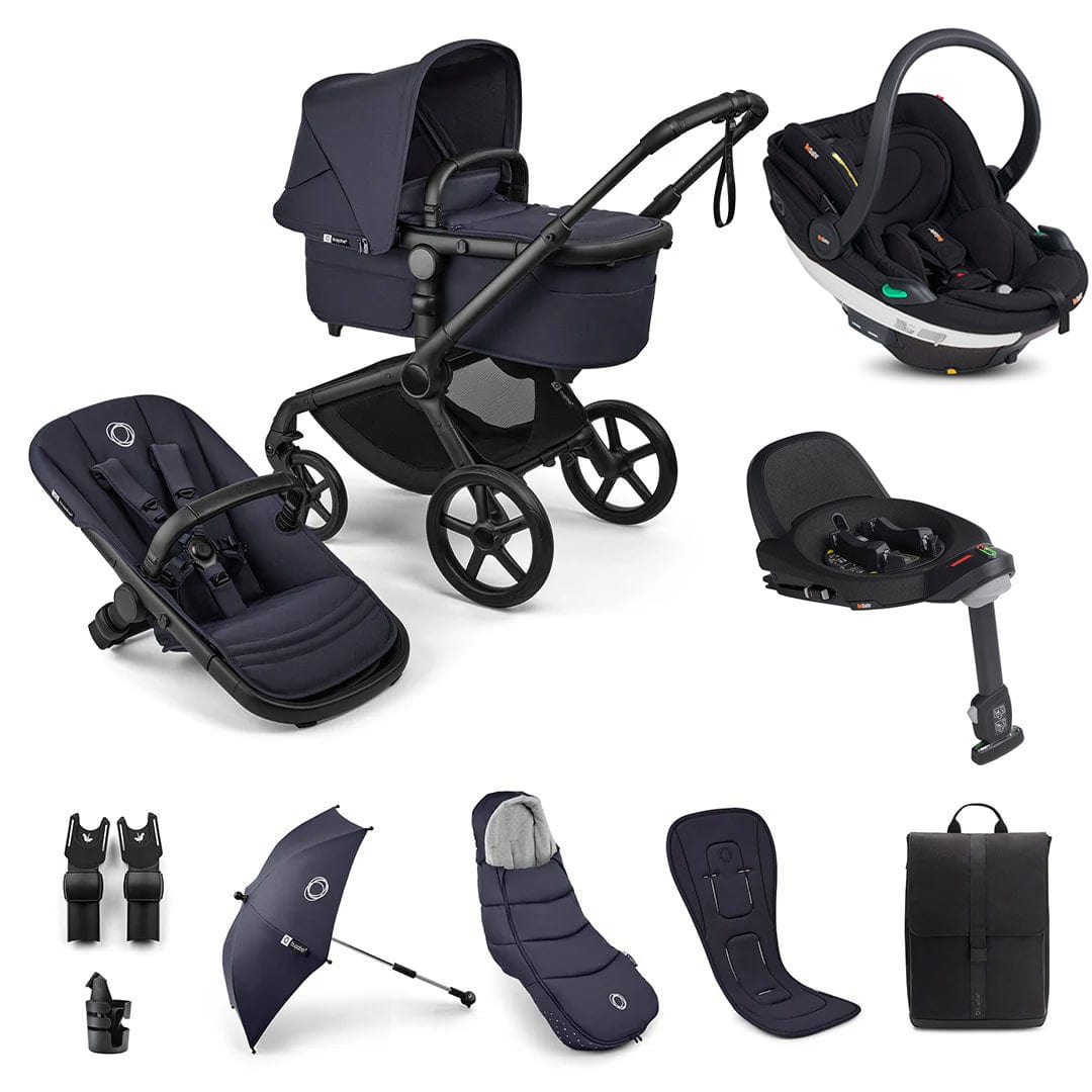 Bugaboo travel systems Bugaboo Fox 5 Renew Ultimate BeSafe Bundle - Deep Indigo 18822-ULT-BEY-IND
