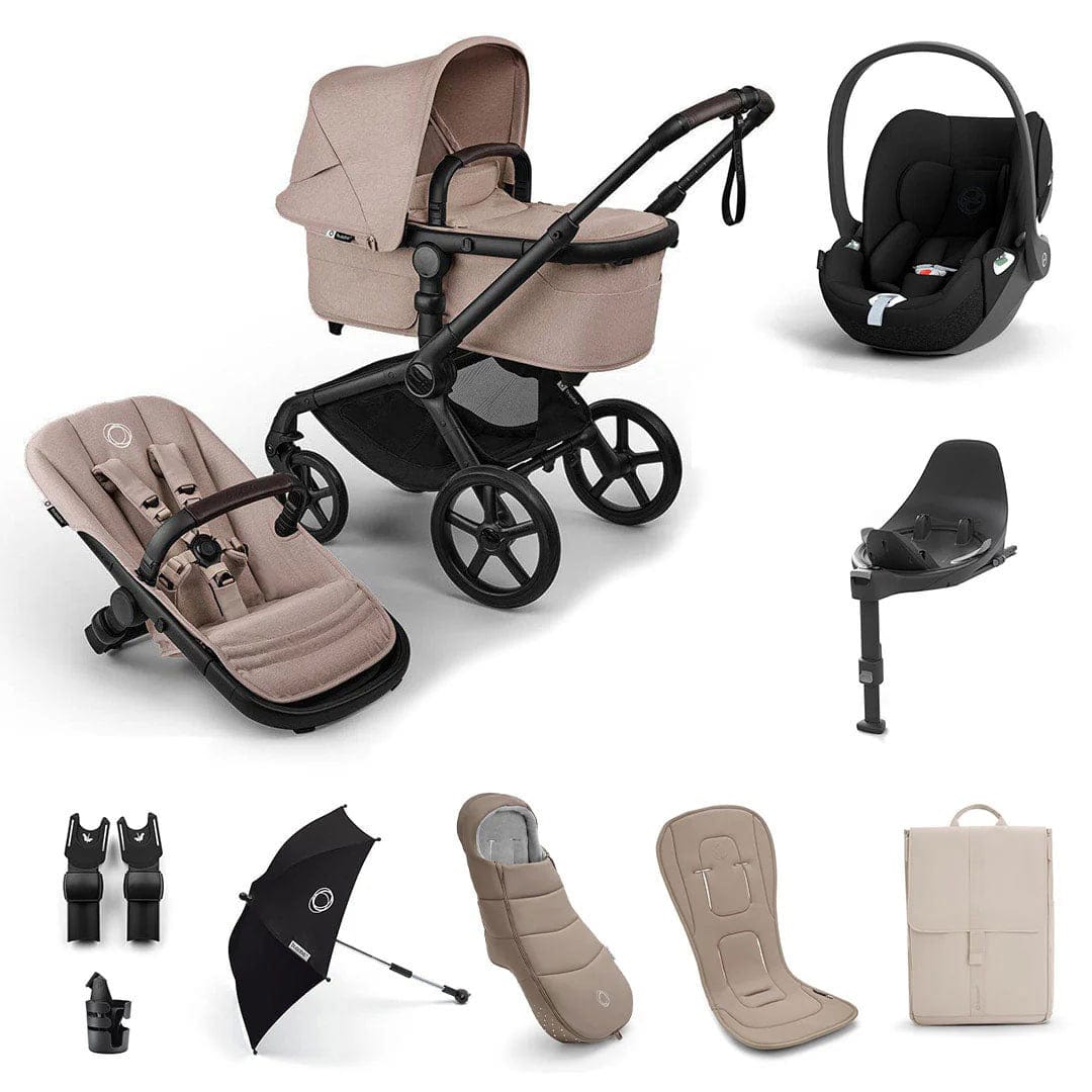 Bugaboo travel systems Bugaboo Fox 5 Renew Ultimate Cybex Bundle - Desert Taupe 18811-ULT-CLT-TAU