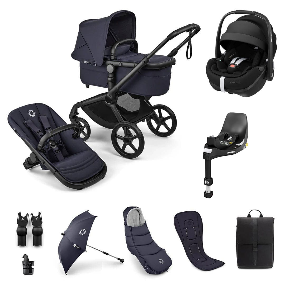 Bugaboo travel systems Bugaboo Fox 5 Renew Ultimate Maxi-Cosi Bundle - Deep Indigo
