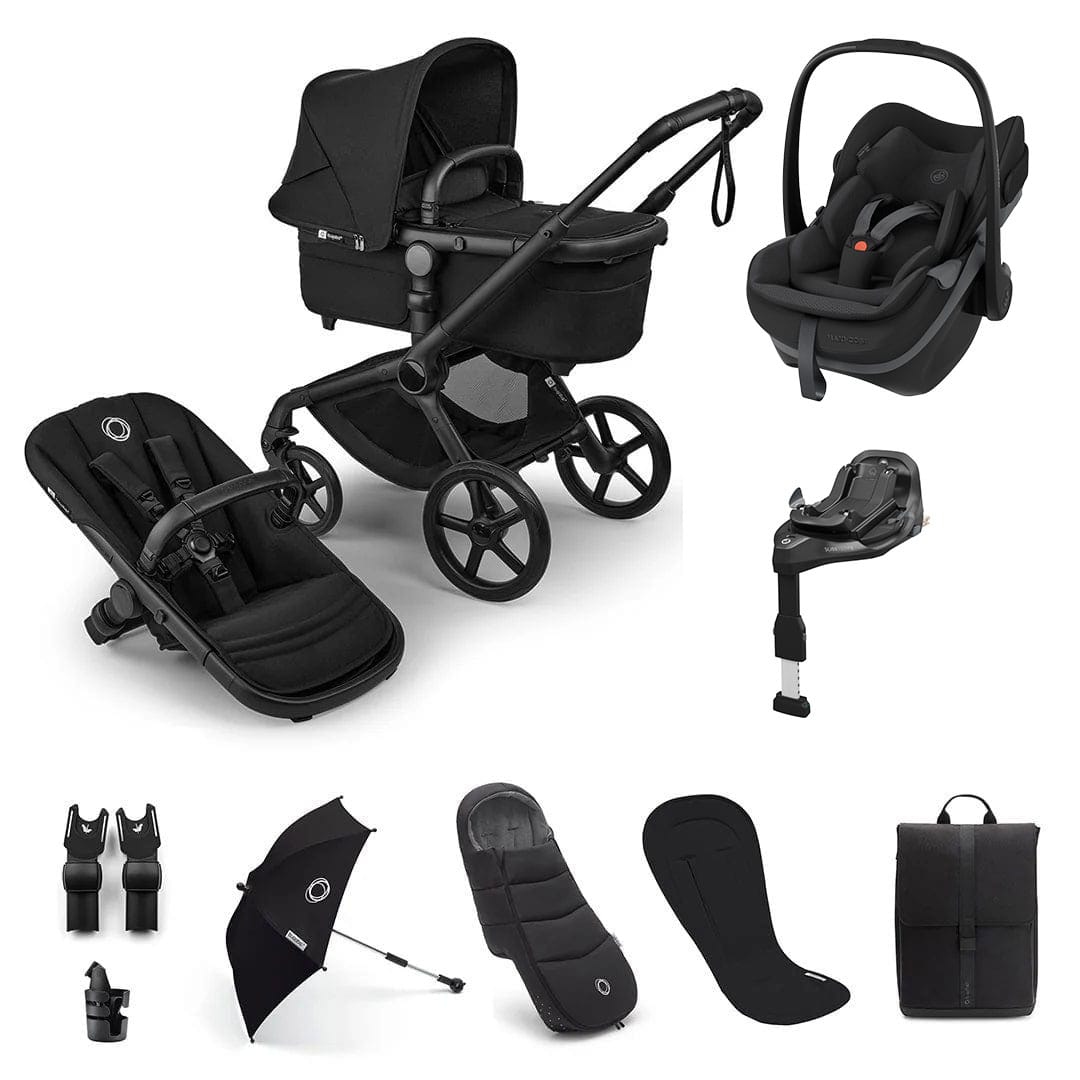 Bugaboo travel systems Bugaboo Fox 5 Renew Ultimate Maxi-Cosi Bundle - Heritage Black