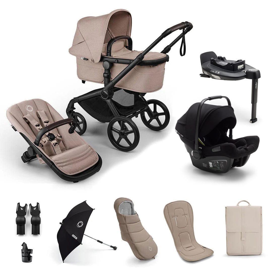Bugaboo travel systems Bugaboo Fox 5 Renew Ultimate Newborn Bundle - Desert Taupe 18784-ULT-NEW-TAU