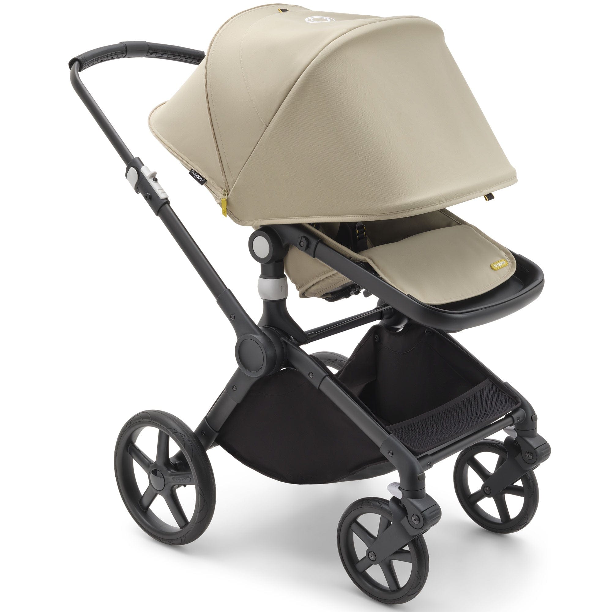 Bugaboo travel systems Bugaboo Fox Cub Cybex Travel System - Black/Desert Beige