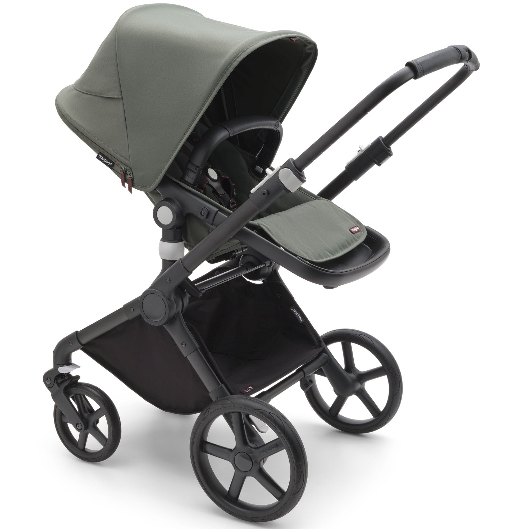 Bugaboo travel systems Bugaboo Fox Cub Cybex Travel System - Black/Forest Green