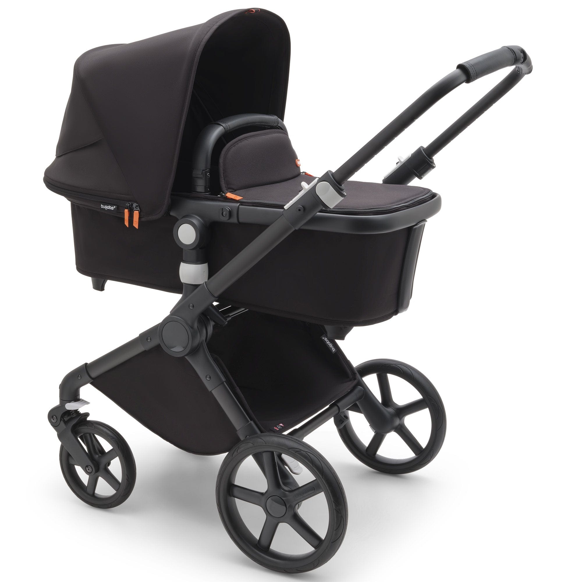 Bugaboo travel systems Bugaboo Fox Cub Cybex Travel System - Black/Midnight Black