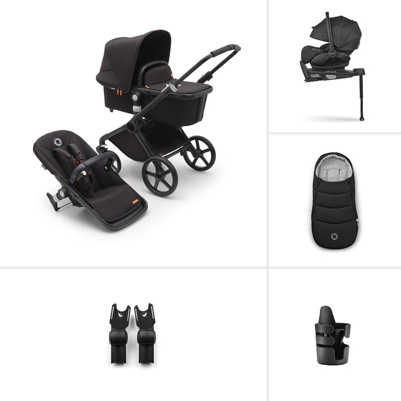 fox cub bugaboo Bugaboo Fox Cub Ultimate Newborn Bundle