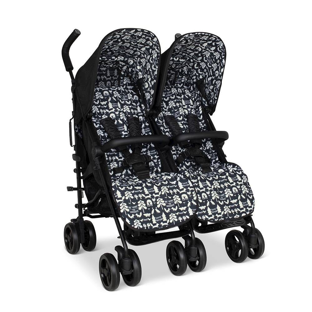 Cosatto double buggies Cosatto Supa Dupa Twin Pushchair Silhouette CT5554