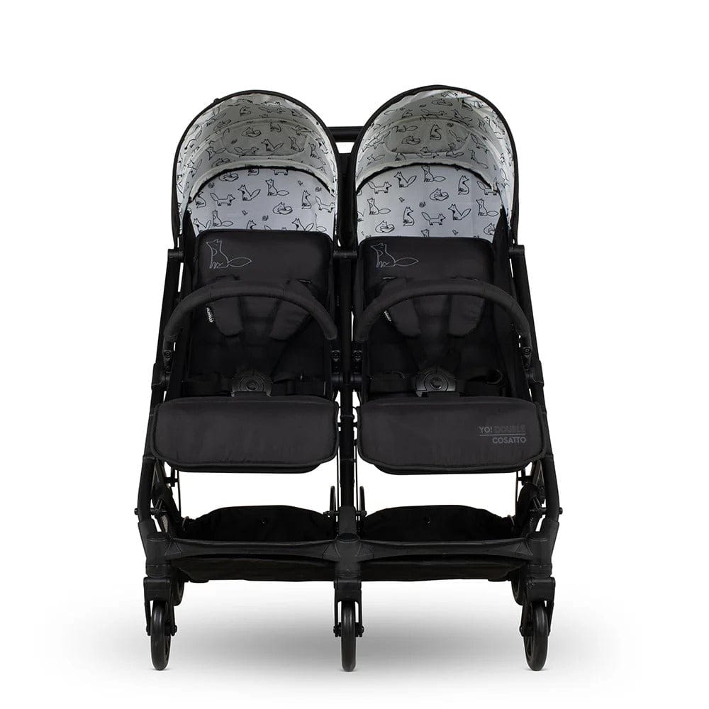 Cosatto double buggies Cosatto Yo! Double Stroller - Foxed CT6024