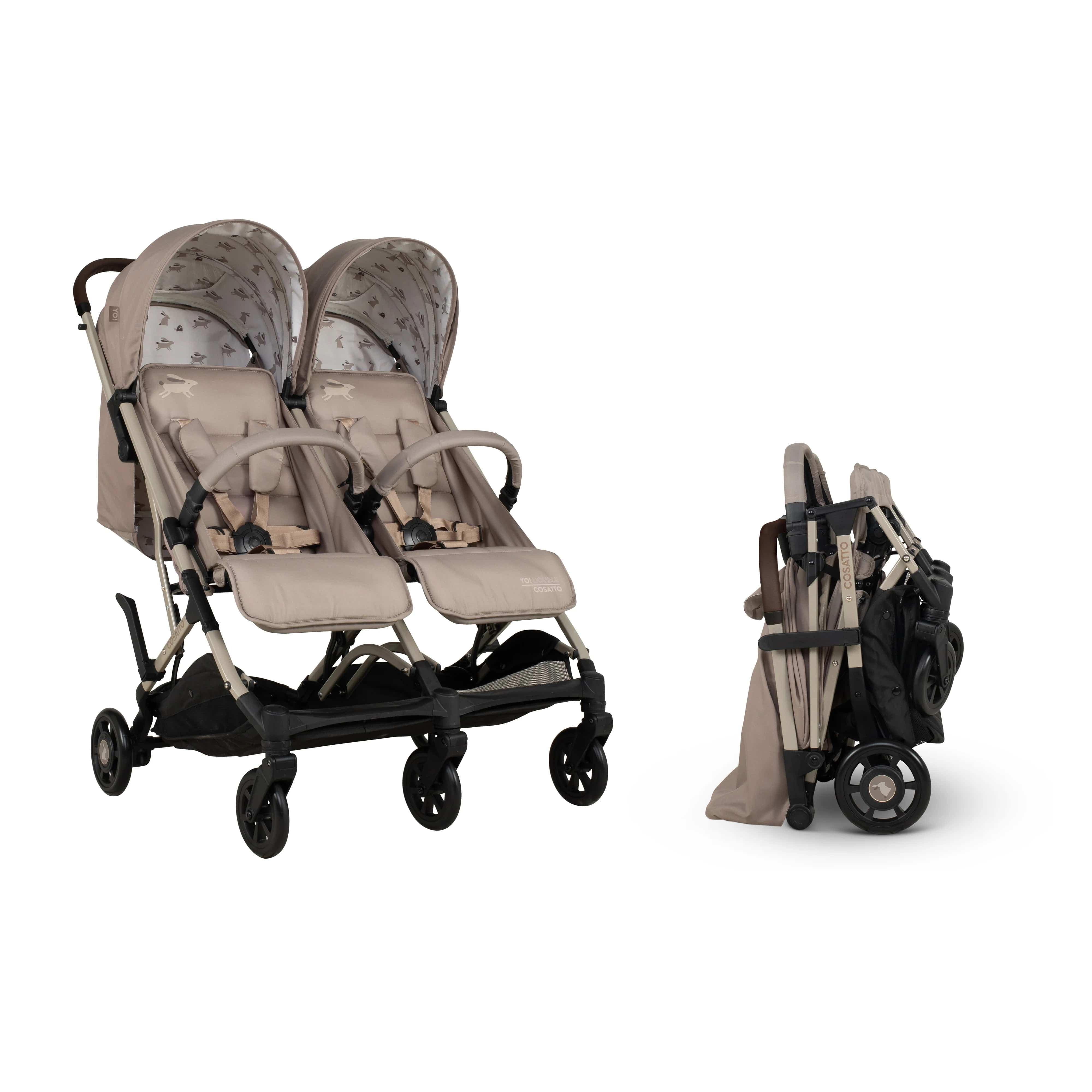 Cosatto double buggies Cosatto Yo! Double Stroller - Lollop CT6023