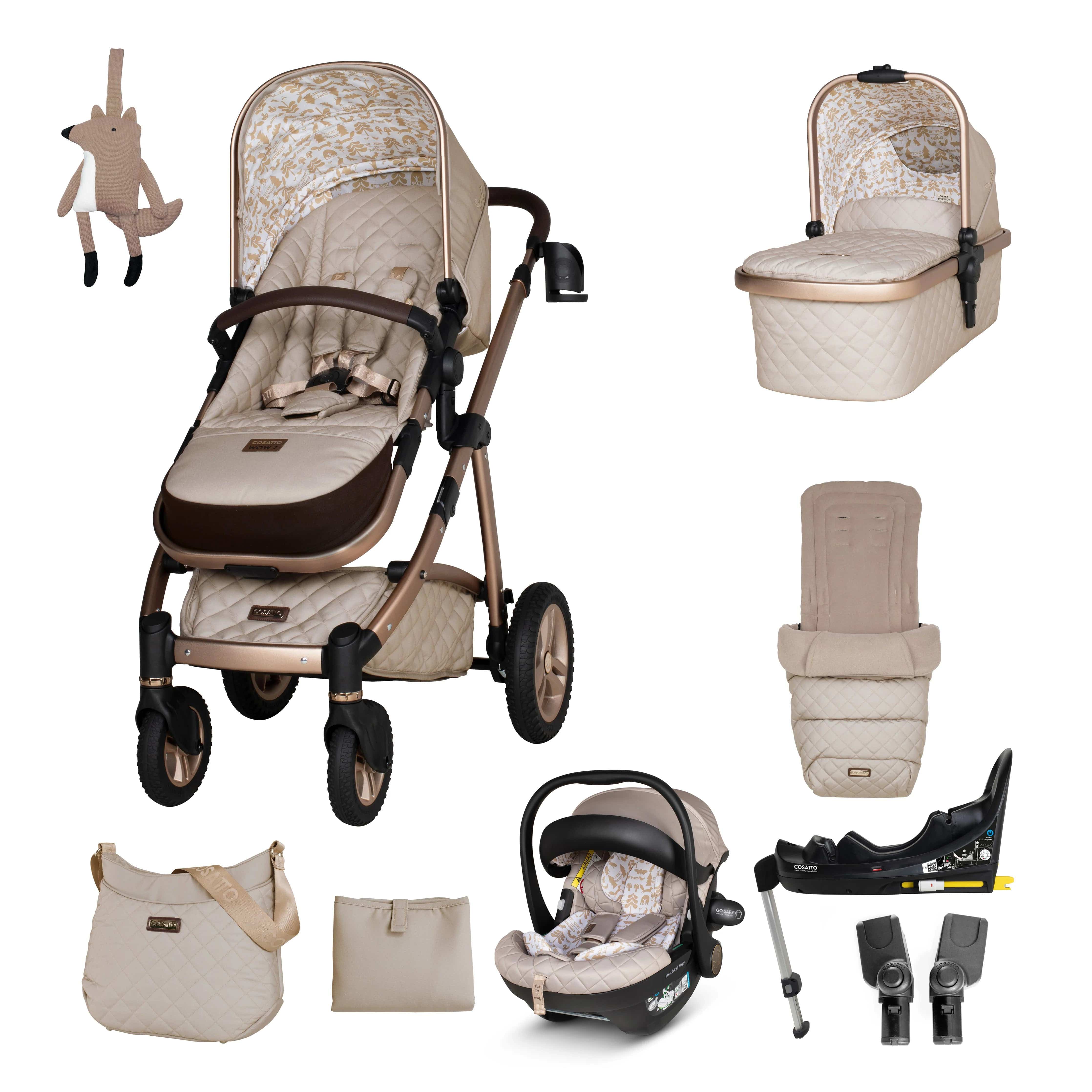 Cosatto travel systems Cosatto Wow 2 Acorn Everything Travel System Whisper CT5612