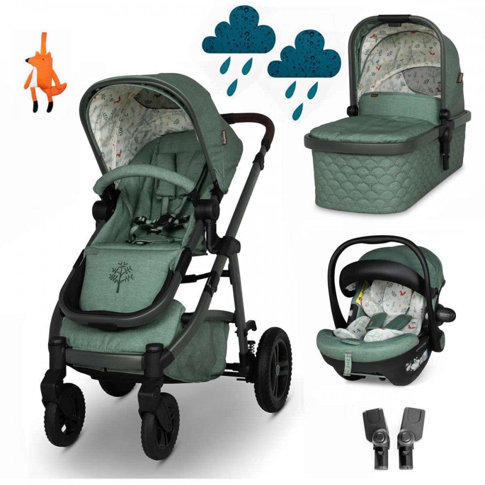 Cosatto travel systems Cosatto Wow 3 Acorn Car Seat Bundle Meadow CT5846