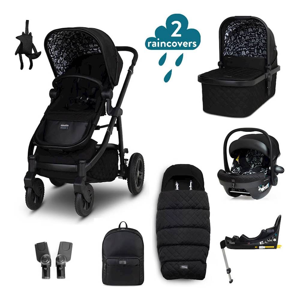Cosatto travel systems Cosatto Wow 3 Everything Bundle Silhouette CT5759