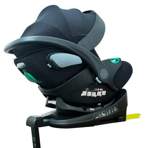 Cozy N Safe baby car seats Cozy N Safe Avalon i-Size 360 40-85cm Carrier & Base - Black/Grey EST10
