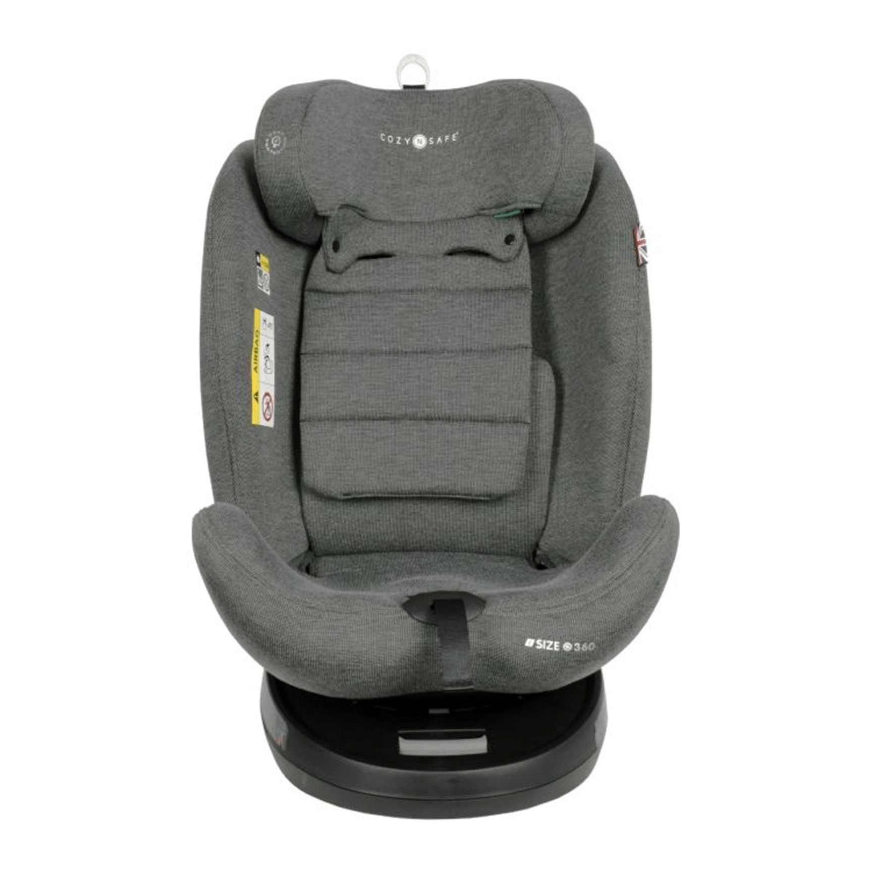 Cozy N Safe baby car seats Cozy N Safe Apollo 360 Group 0+/1/2/3 Car Seat - Moon Grey EST-06