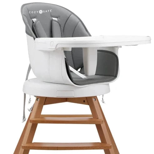 Cozy N Safe baby highchairs Cozy N Safe Avon Eden 360 Highchair - Grey EST1021