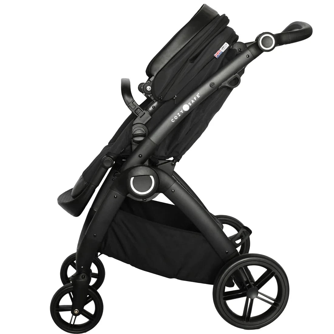 Cozy N Safe baby prams Cozy N Safe Champion Pram (Birth-15kg) - Black EST80