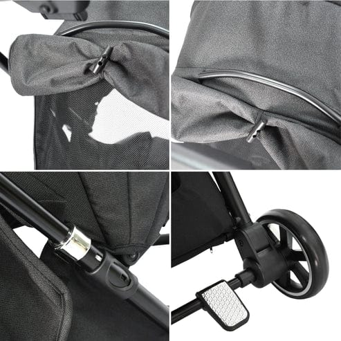 Cozy N Safe baby pushchairs Cozy N Safe i-Metro Stroller - Black EST100