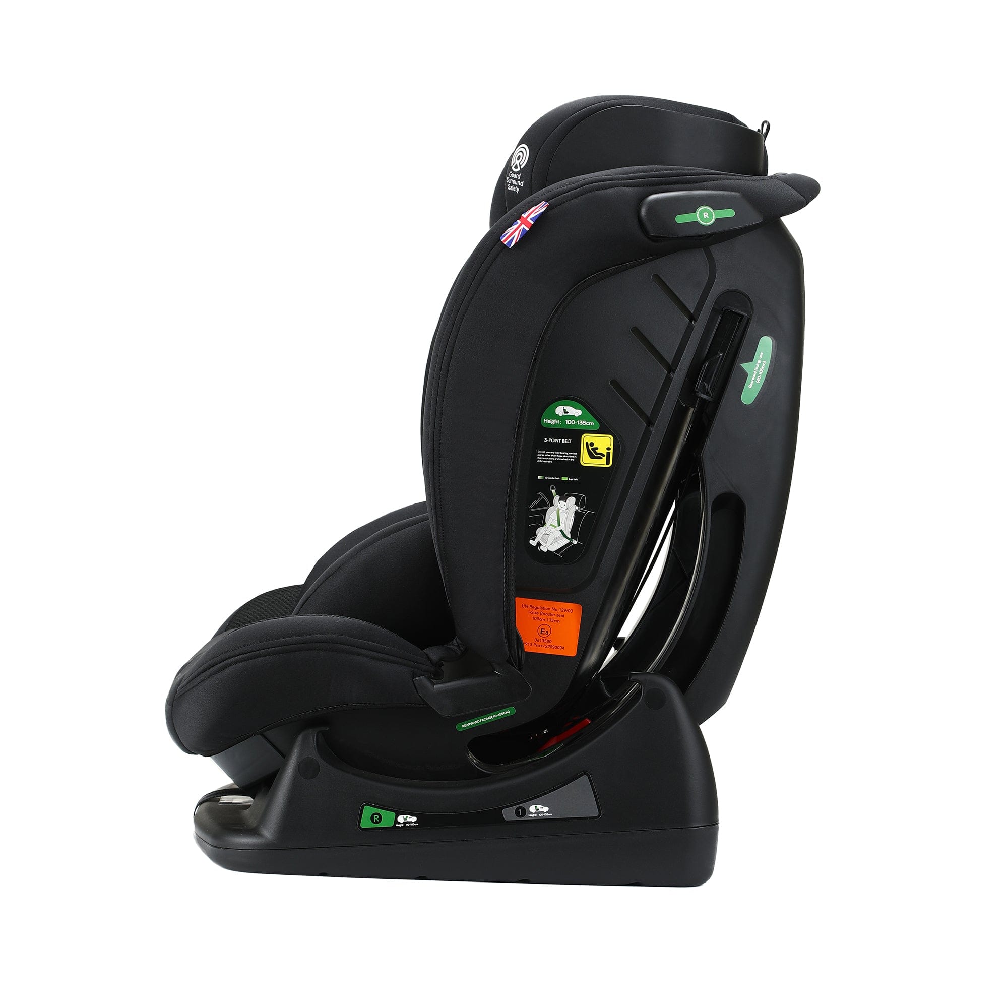 Cozy N Safe Combination Car Seats Cozy N Safe Fitzroy 40-135cm I-Size Child Car Seat- Onyx EST-913