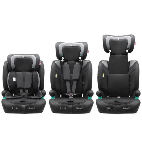 Cozy N Safe highback booster seats Cozy N Safe Fuji i-Size 76-150cm - Black/Grey EST288-1