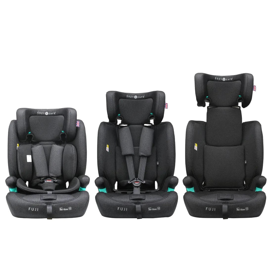 Cozy N Safe highback booster seats Cozy N Safe Fuji i-Size 76-150cm - Onyx EST288