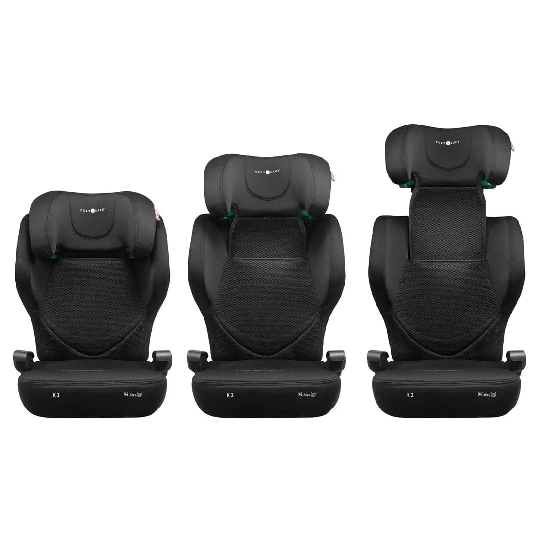Cozy N Safe highback booster seats Cozy N Safe K2 i-Size 100-150cm - Graphite EST028-1