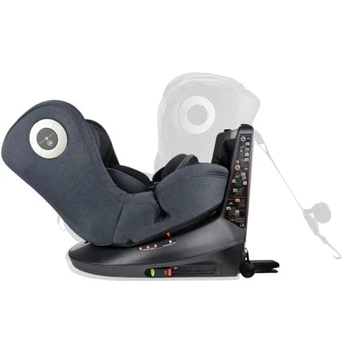 Cozy N Safe swivel car seats Cozy N Safe Comet Group 0+/1/2/3 360° Rotation Car Seat in Graphite EST230-2