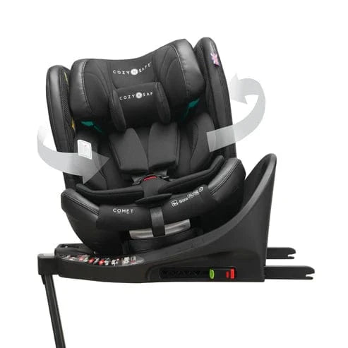 Cozy N Safe swivel car seats Cozy N Safe Comet i-Size 360° Rotation Car Seat- Onyx EST316