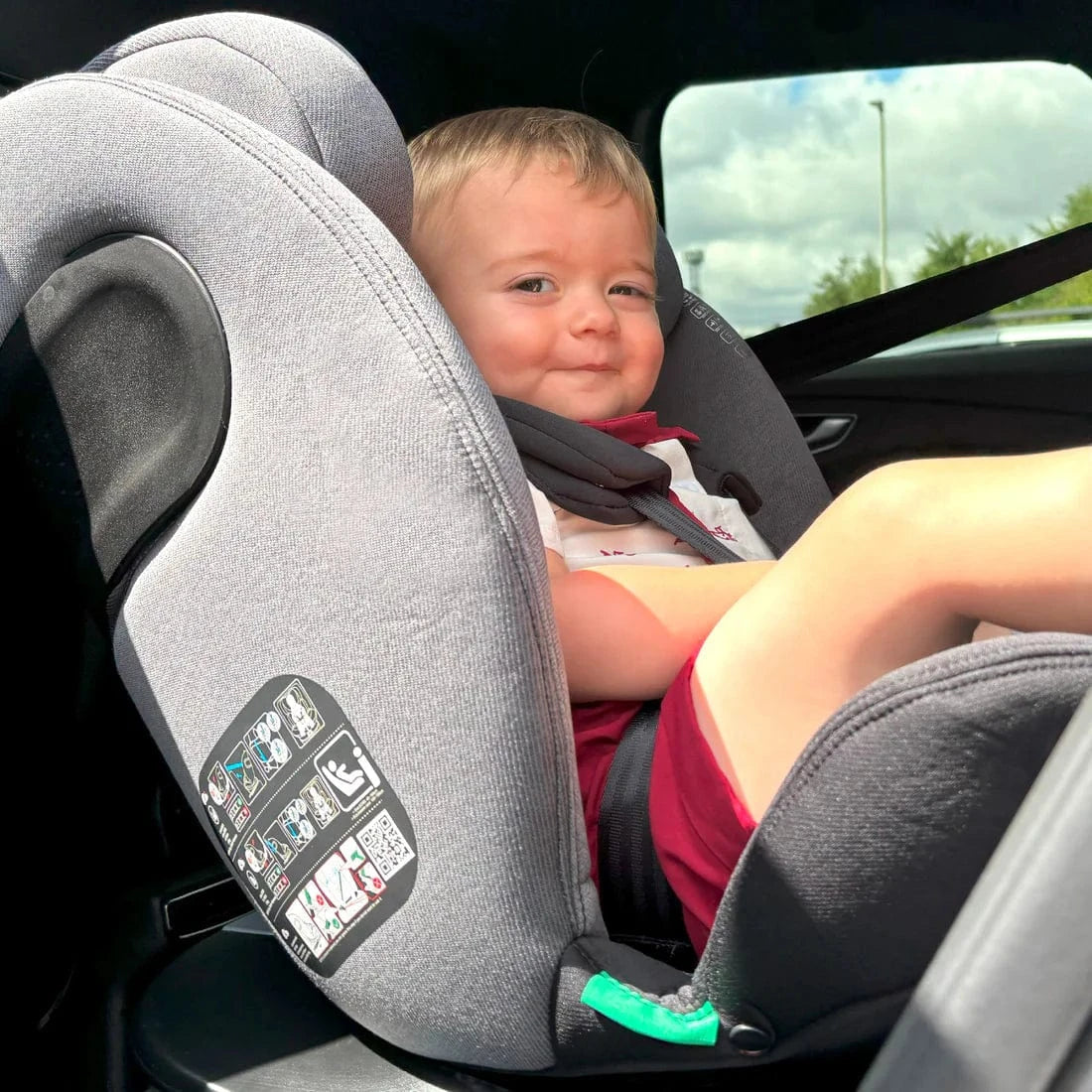 Cozy N Safe swivel car seats Cozy n Safe Galaxy i-Size 40-150cm - Black/Grey EST607