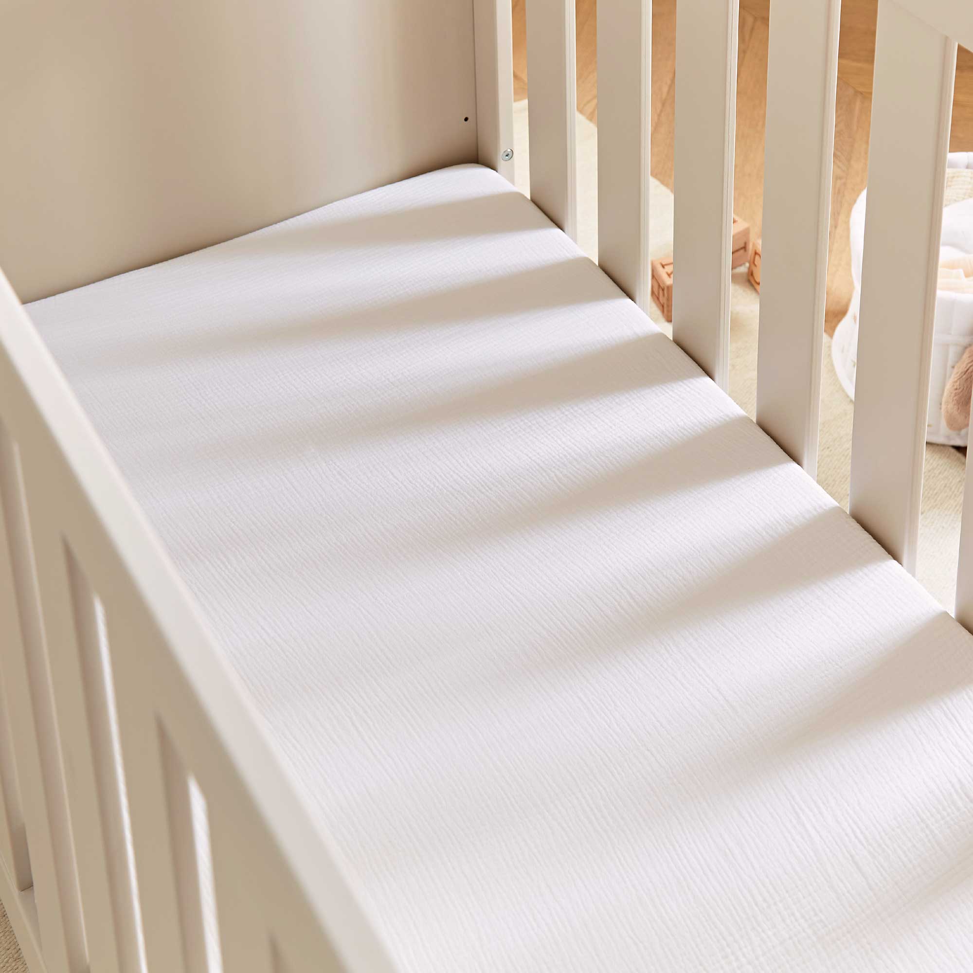 CuddleCo nursery bedding sets CuddleCo 4pc Cot Bed Bedding Set - Cashmere Meadow BED/CUD/154480