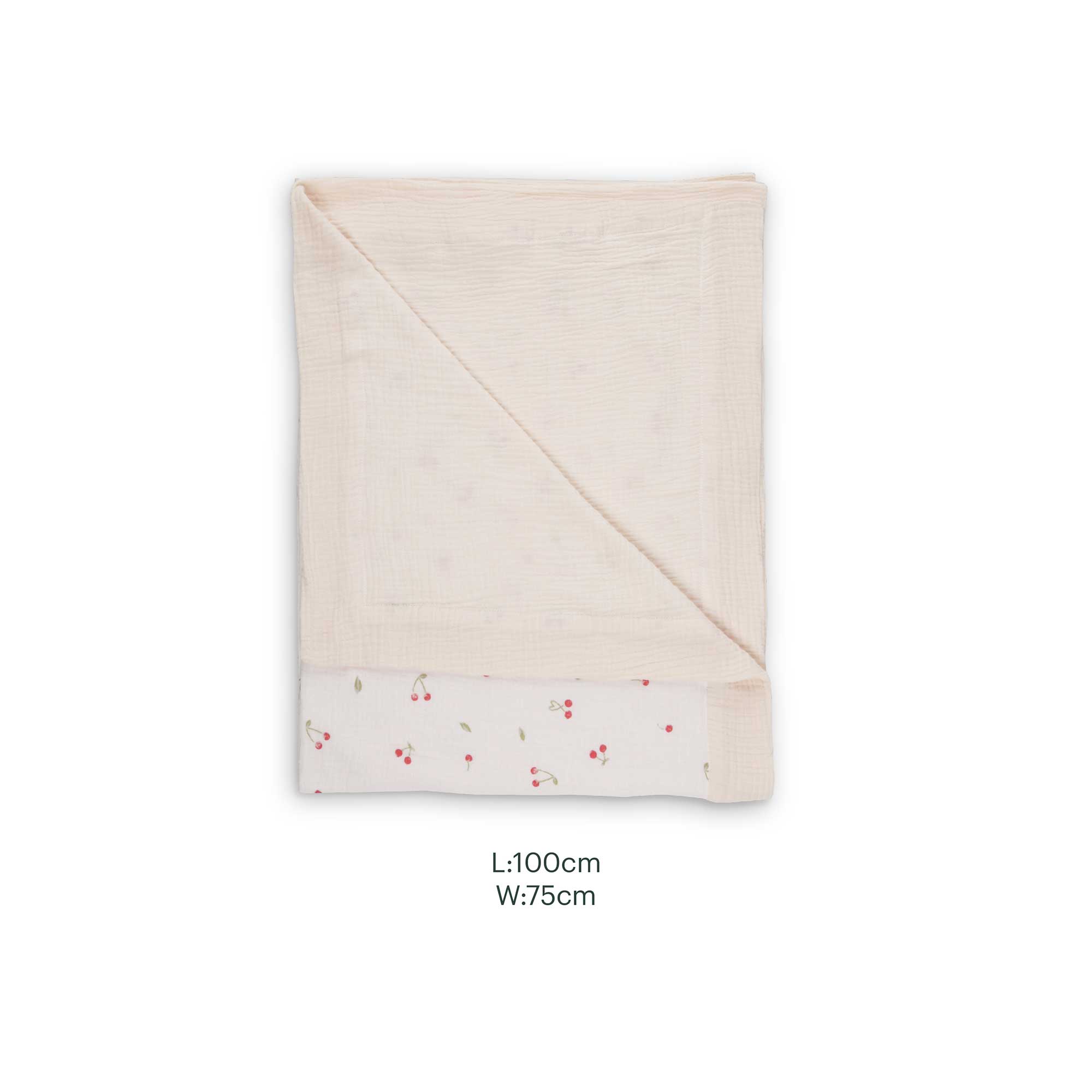 CuddleCo nursery bedding sets CuddleCo 4pc Cot Bed Bedding Set - Ditsy Cherry BED/CUD/154497