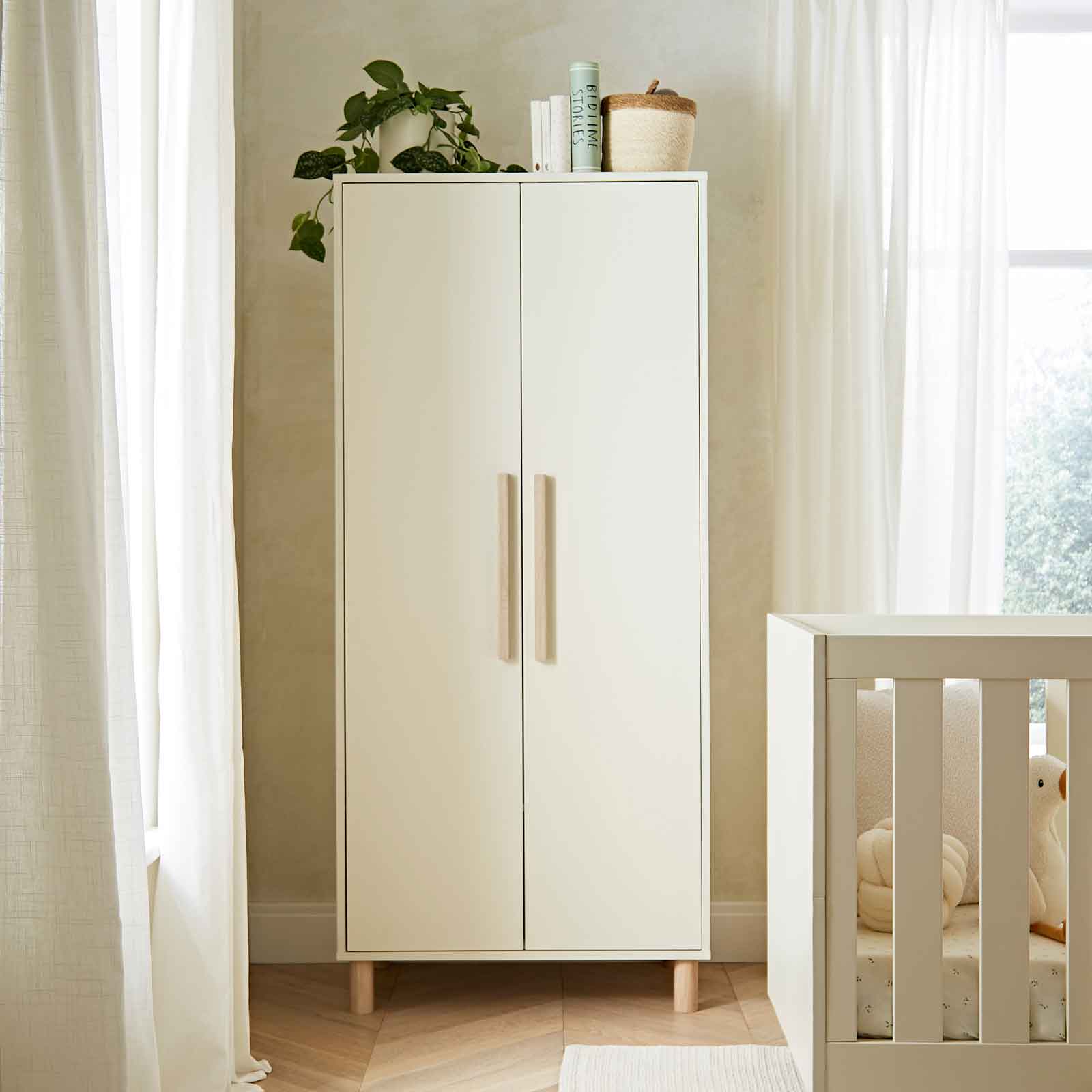 CuddleCo nursery room sets CuddleCo Harper 3 Piece Set - Cream
