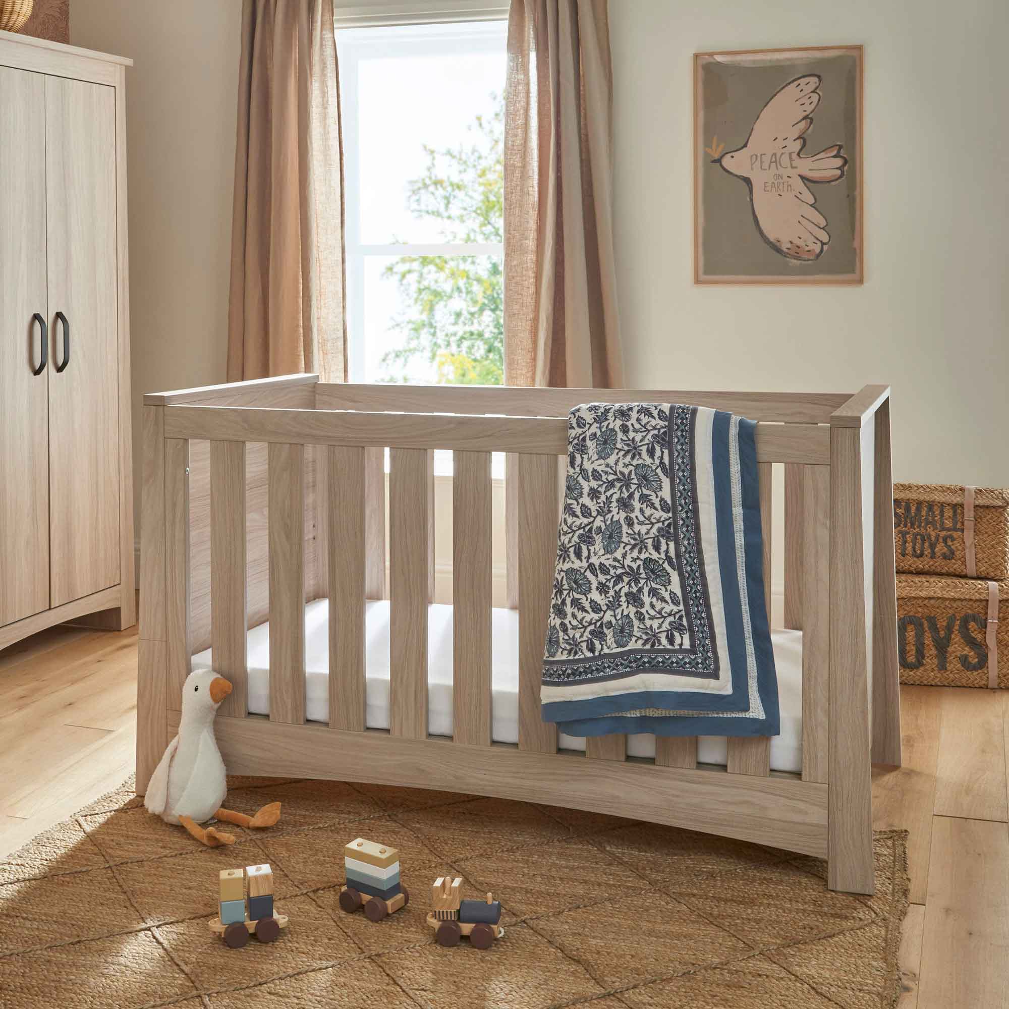 CuddleCo nursery room sets CuddleCo Isla 3 Piece Set - Ash
