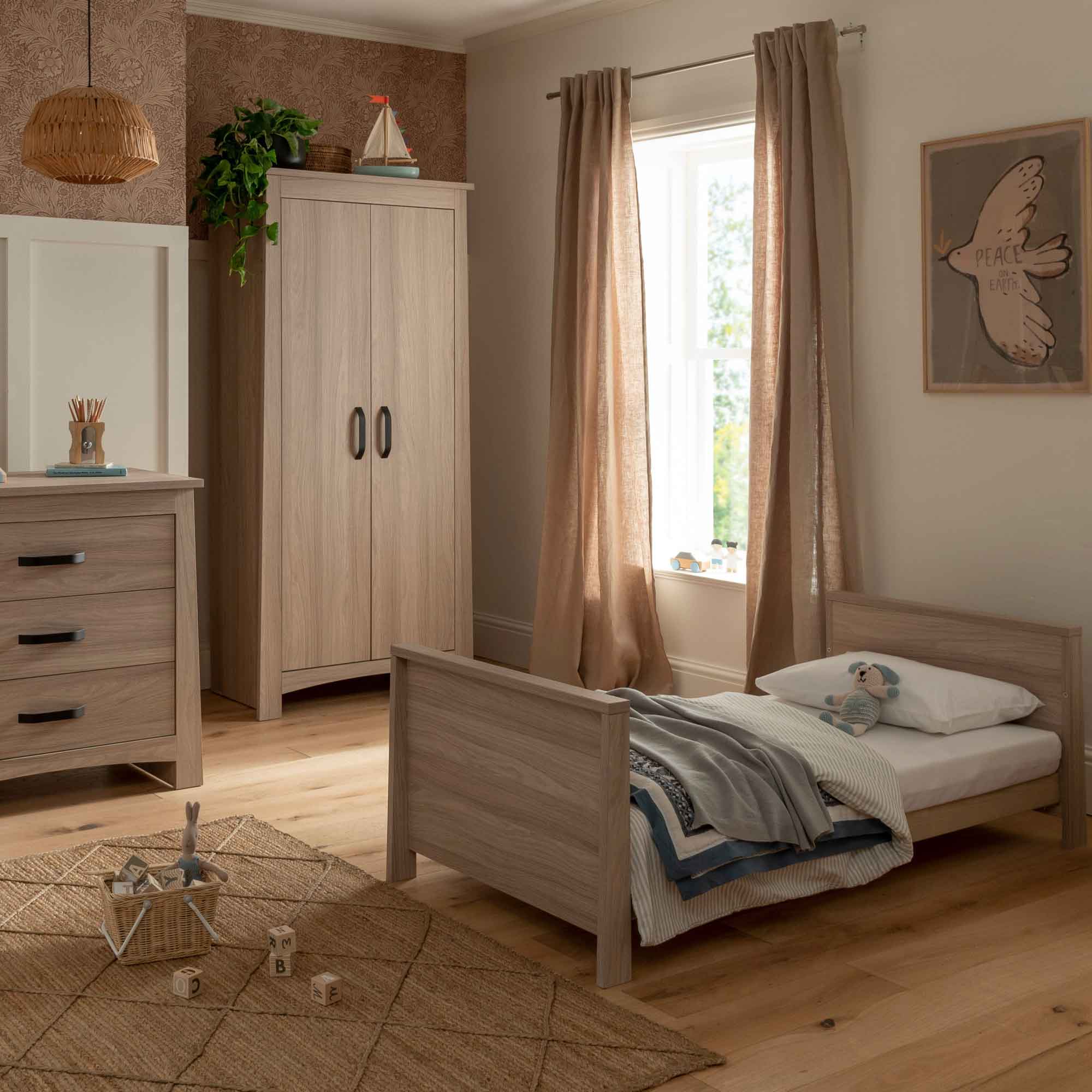CuddleCo nursery room sets CuddleCo Isla 3 Piece Set - Ash