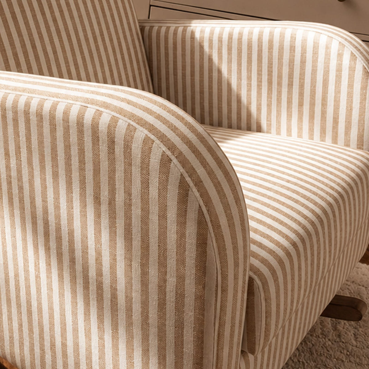 CuddleCo nursing chairs CuddleCo Etta Nursing Chair - Beach Stripe