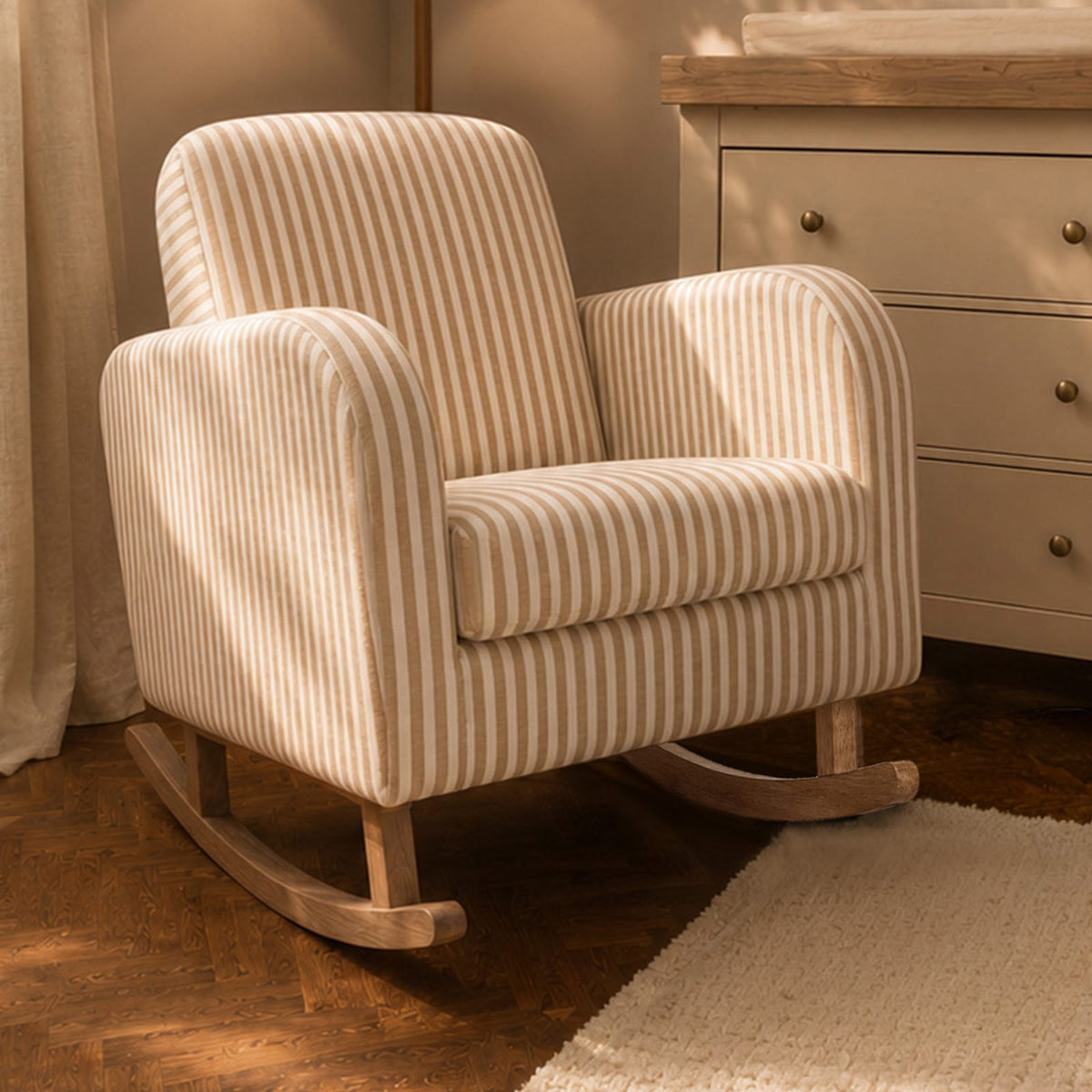 CuddleCo nursing chairs CuddleCo Etta Nursing Chair - Beach Stripe