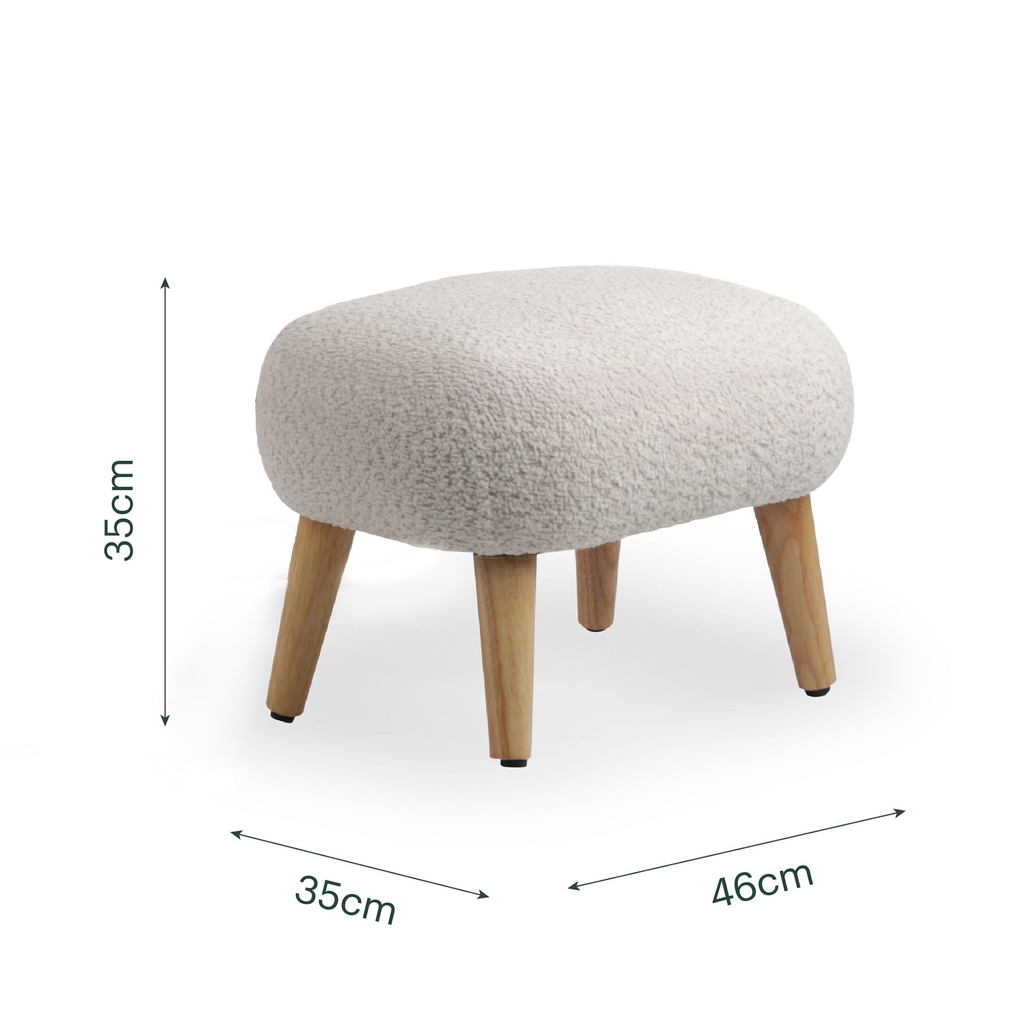 CuddleCo nursing chairs CuddleCo Etta Nursing Chair - Boucle Mushroom