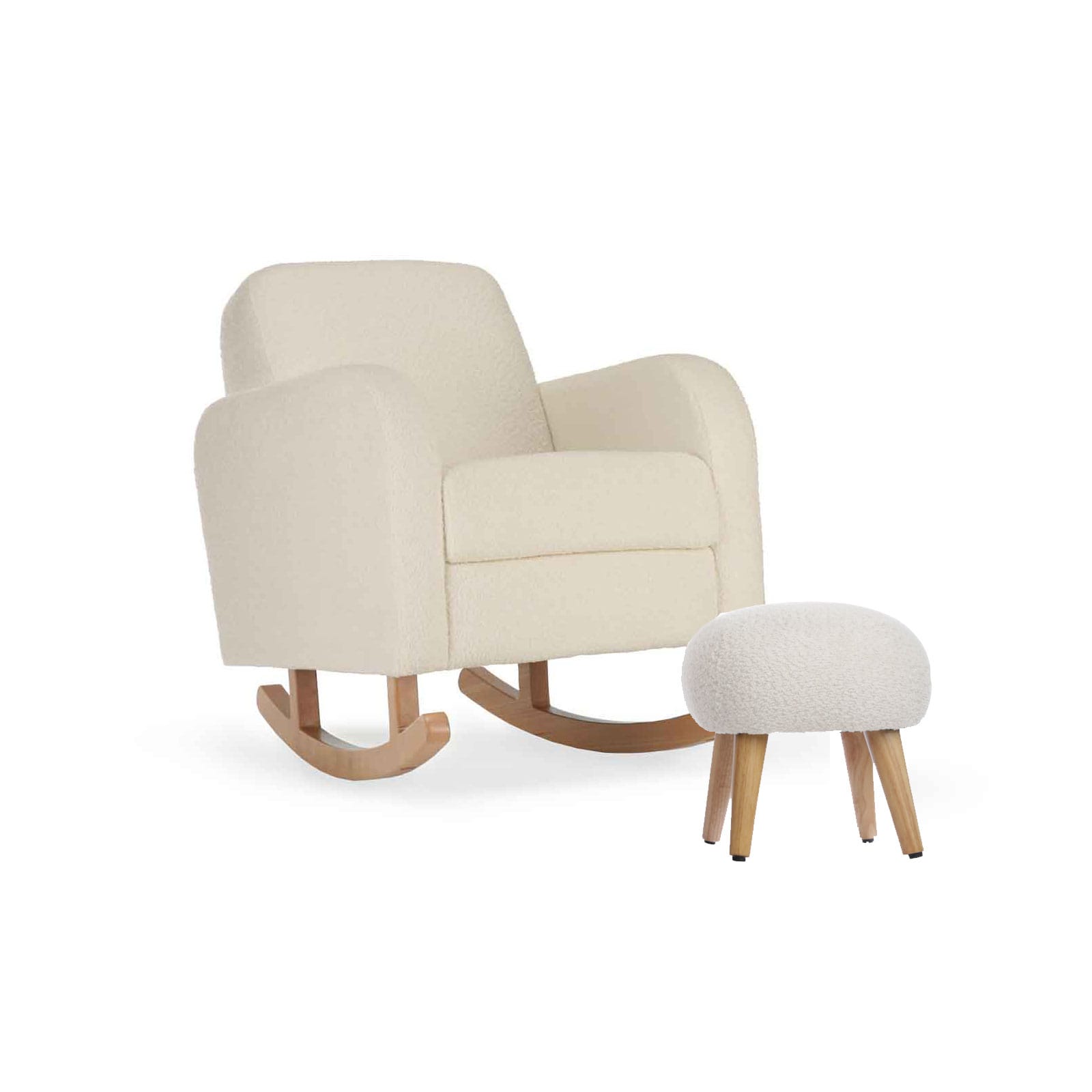 CuddleCo nursing chairs CuddleCo Etta Nursing Chair - Boucle Off-White FRN/CUD/156286