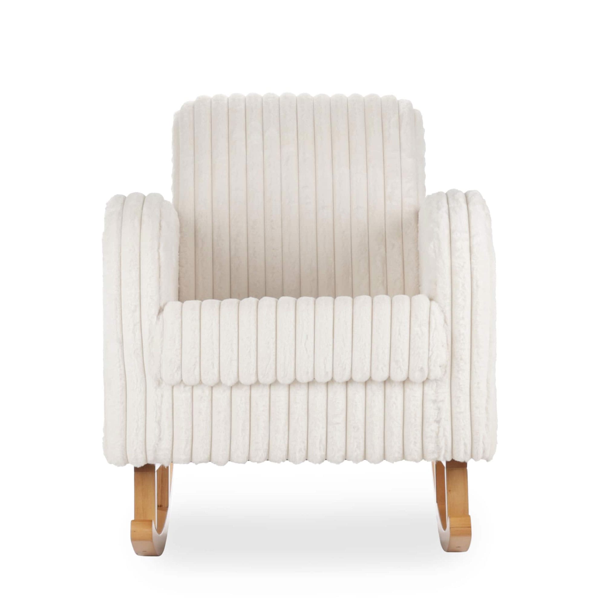 CuddleCo nursing chairs CuddleCo Etta Nursing Chair - Faux Fur Cream