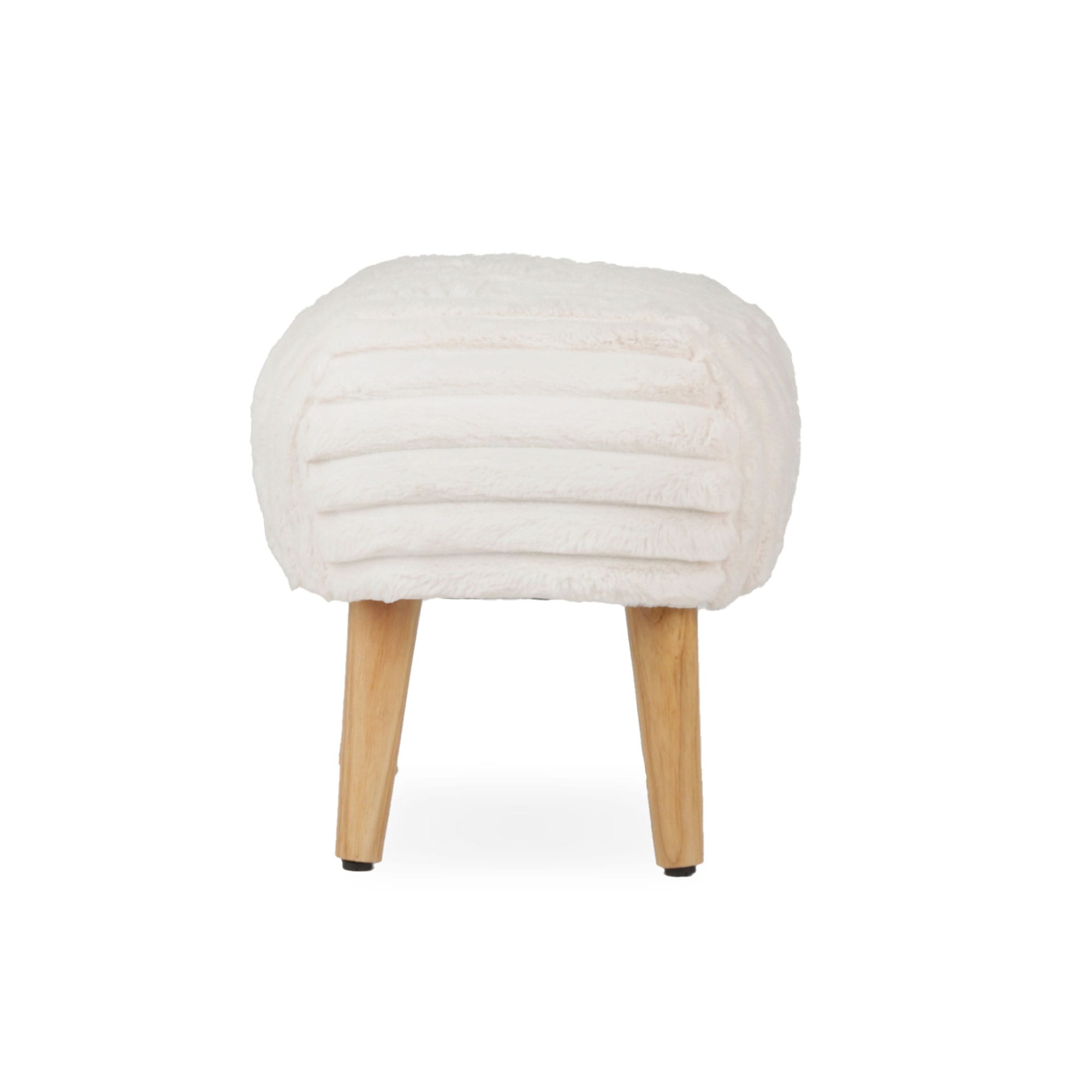 CuddleCo nursing chairs CuddleCo Etta Nursing Chair - Faux Fur Cream