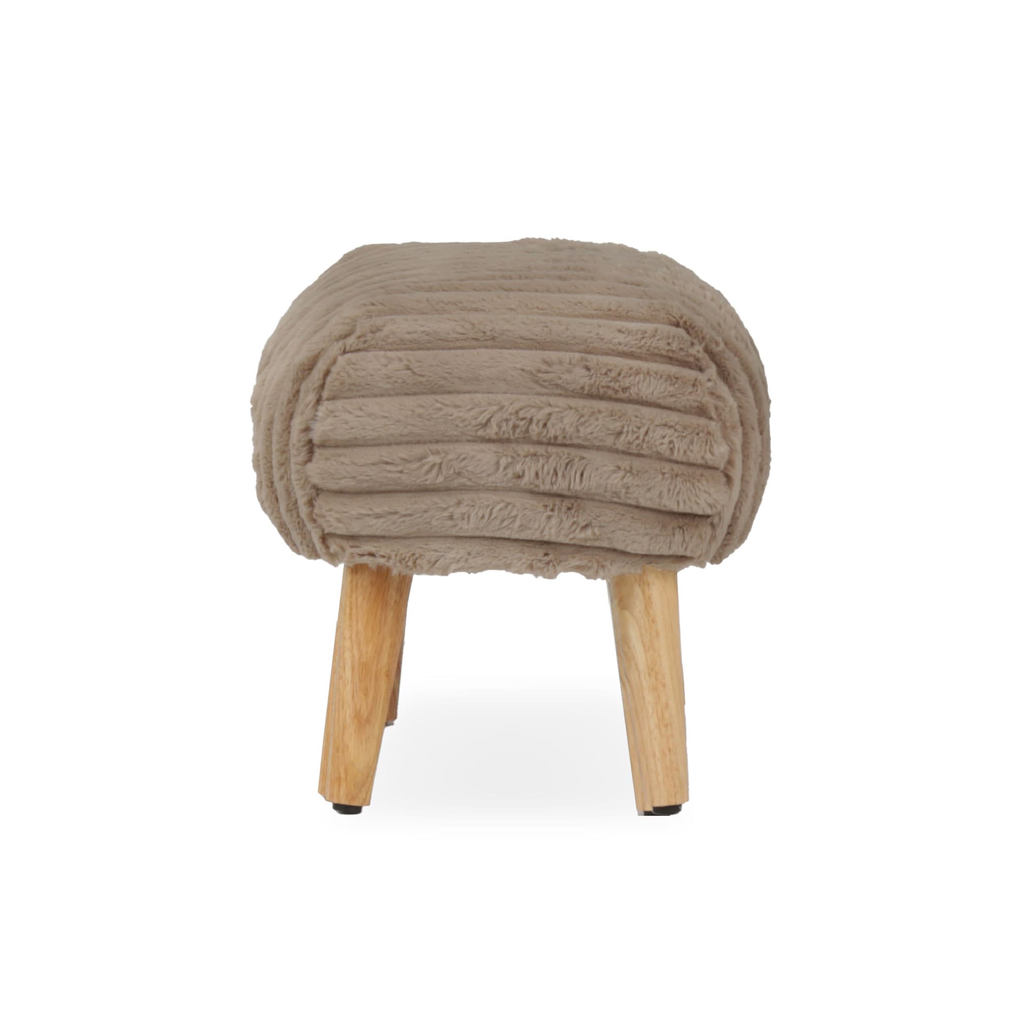 CuddleCo nursing chairs CuddleCo Etta Nursing Chair - Faux Fur Mink