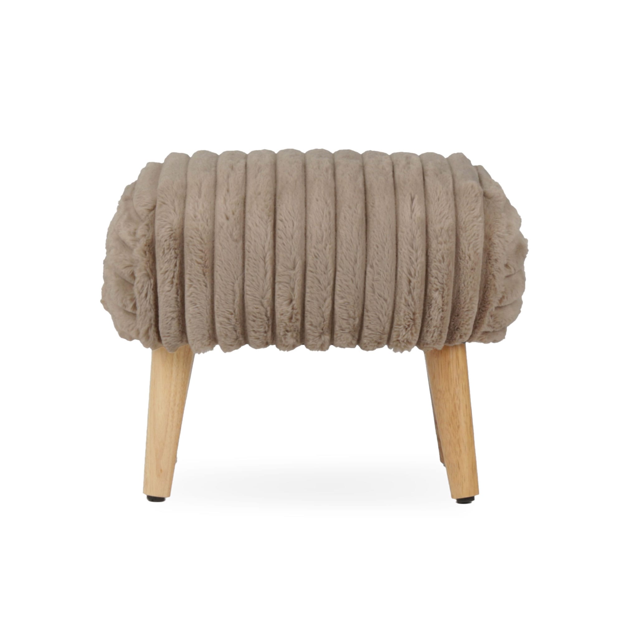 CuddleCo nursing chairs CuddleCo Etta Nursing Chair - Faux Fur Mink