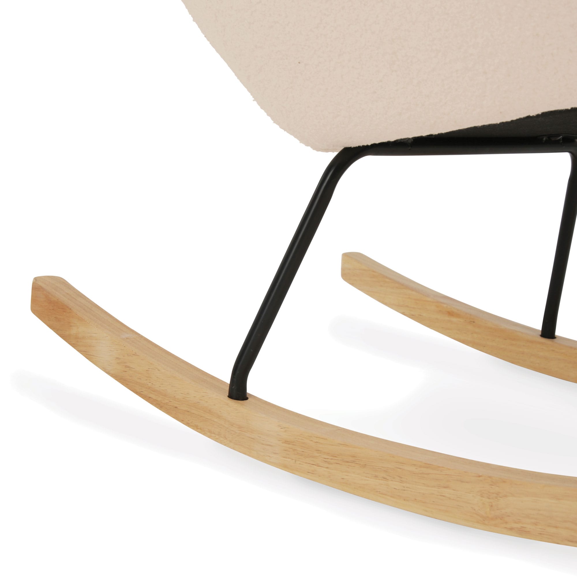 CuddleCo nursing chairs CuddleCo Marley Nursing Chair & Stool - Teddy Light Beige FRN/CUD/153704