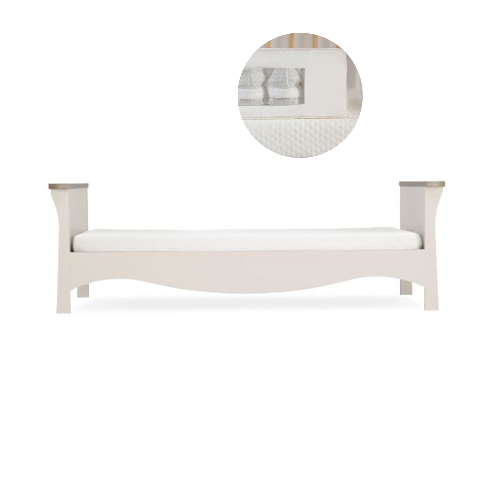 CuddleCo toddler beds Cuddleco Clara Toddler Bed - Cashmere/Ash