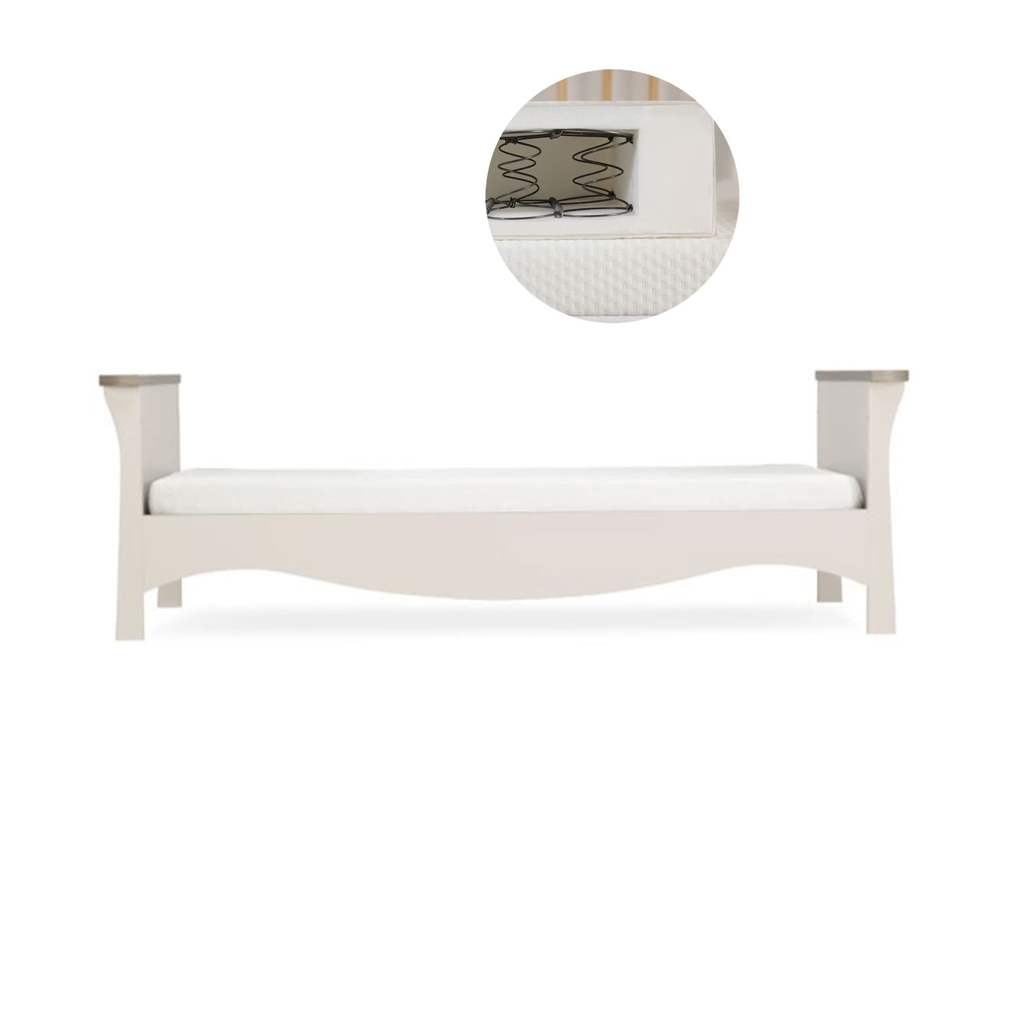 CuddleCo toddler beds Cuddleco Clara Toddler Bed - Cashmere/Ash