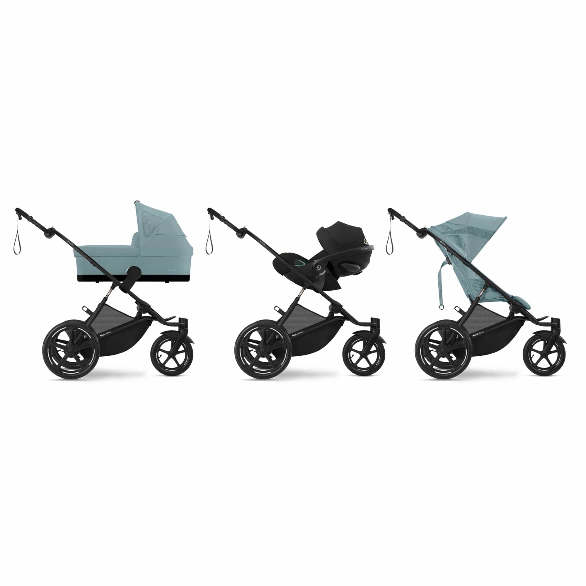Cybex 3 wheel pushchairs Cybex Avi Spin - Stormy Blue 524000629