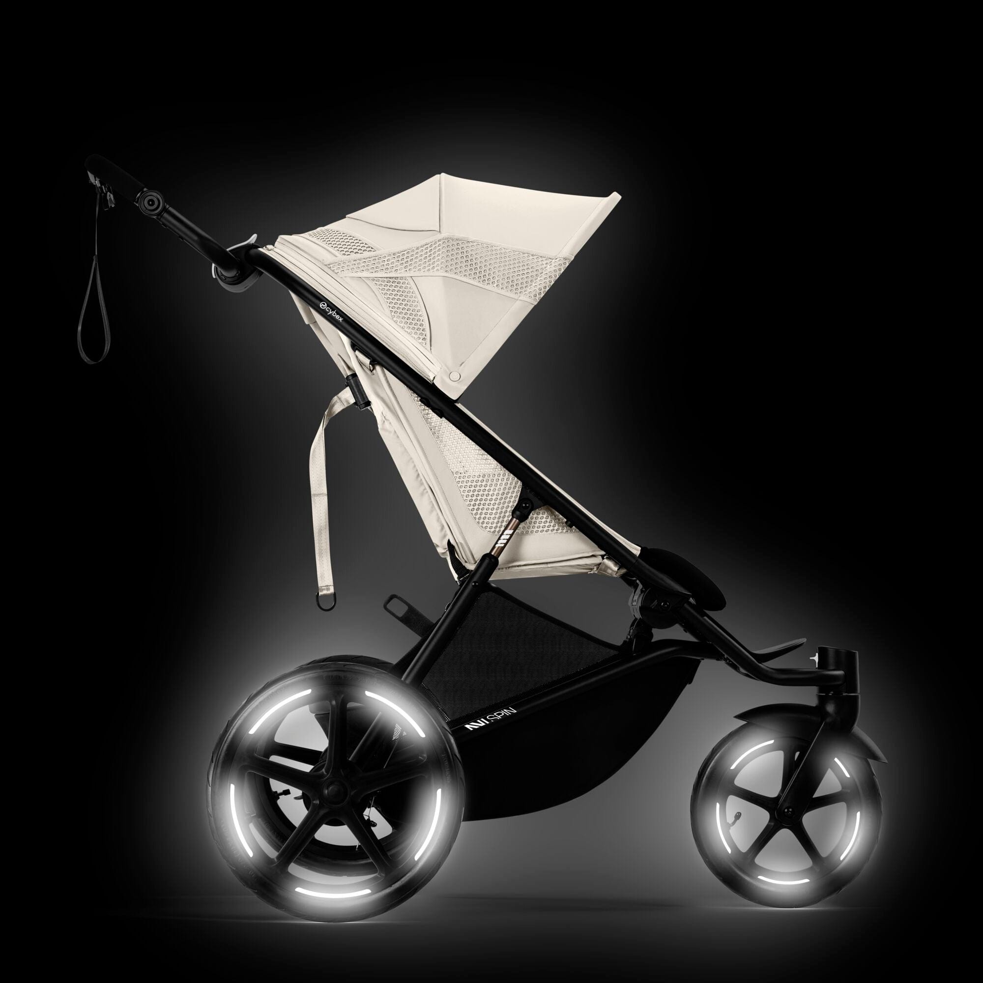 Cybex 3 wheel pushchairs Cybex Avi Spin - Almond Beige 524001013