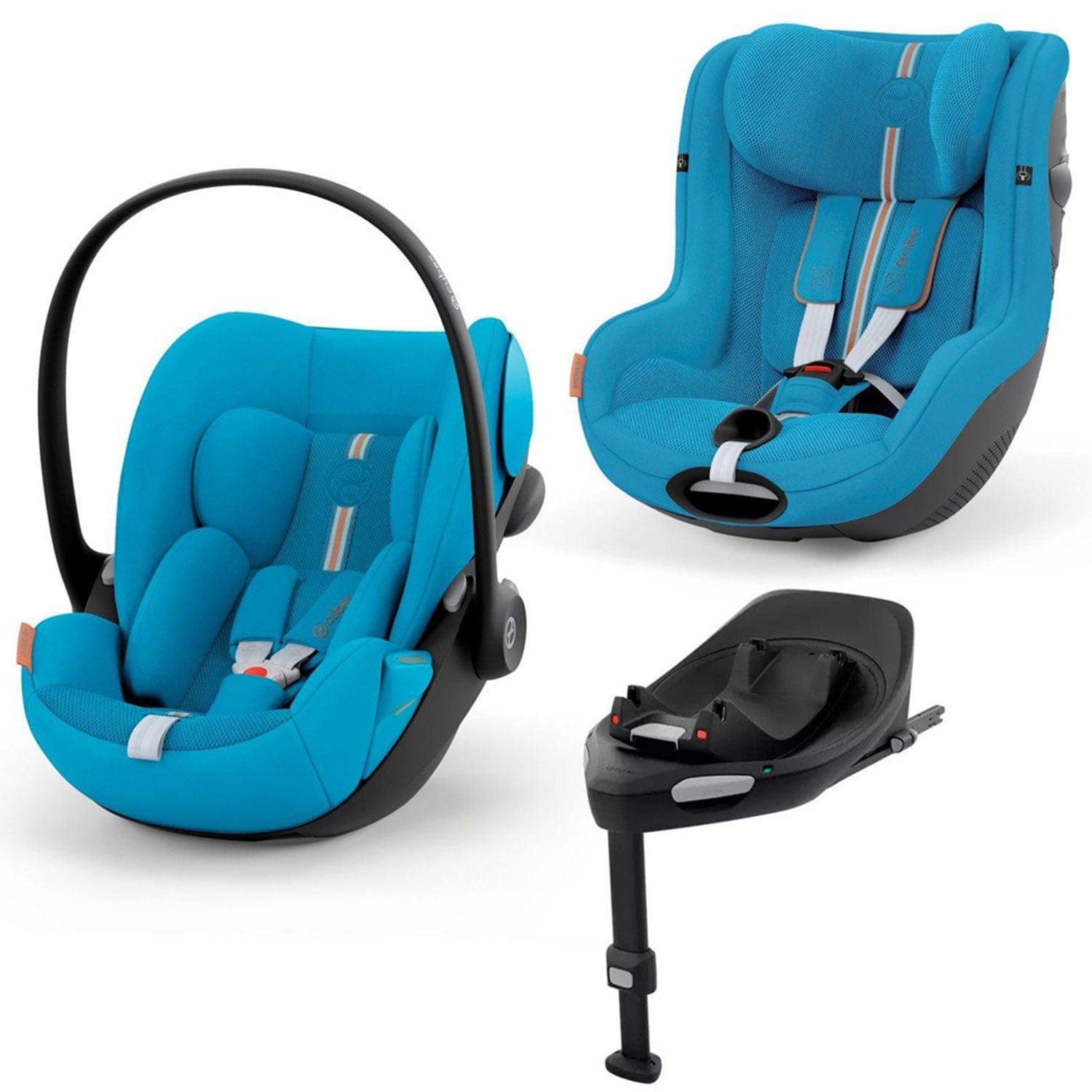 Cybex baby car seats Cybex G PLUS i-Size Car Seat Bundle - Beach Blue 15302-BEA-BLU