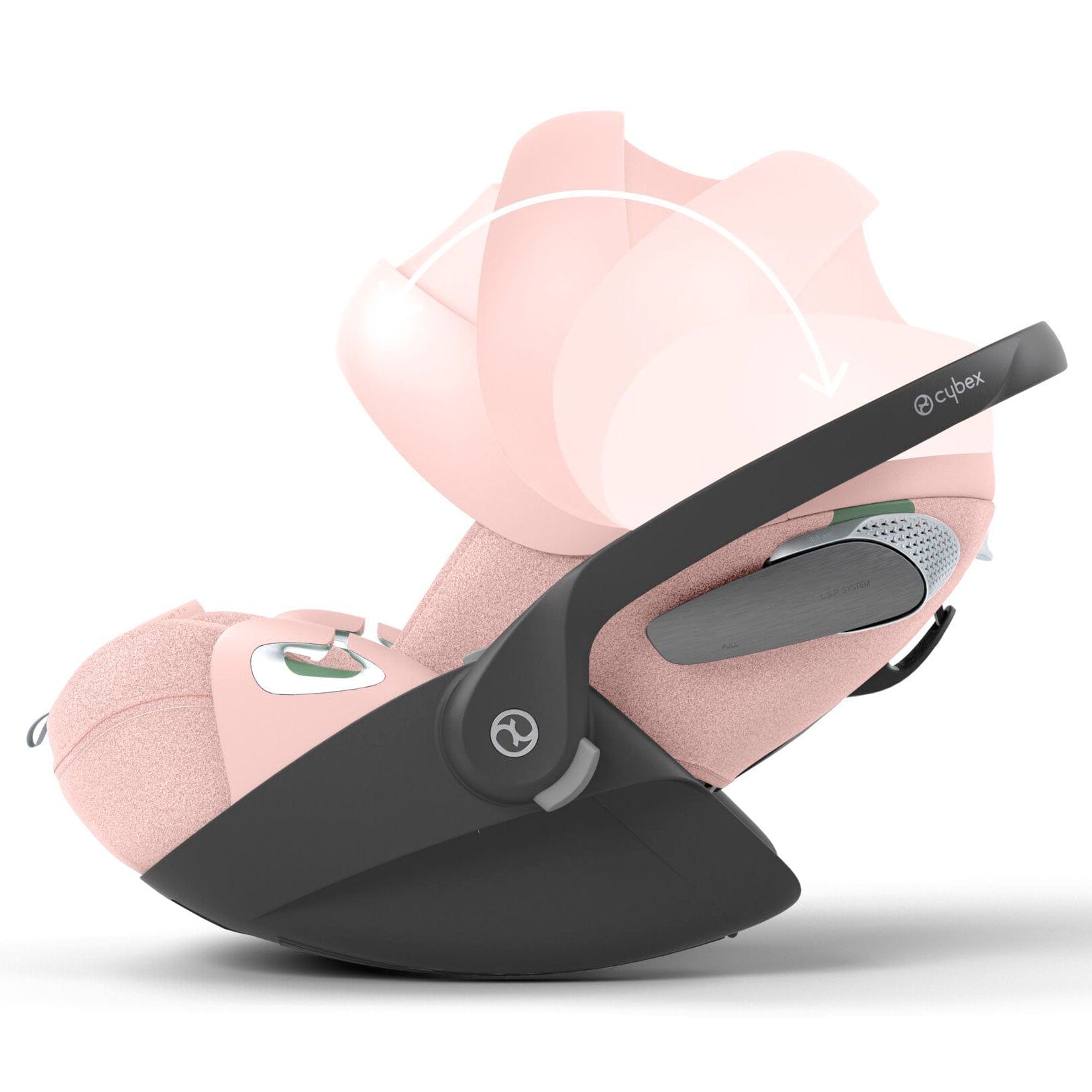 Pink Children Car Seats Puggle Lockton 360° Rotate Luxe Group 0+/1/2/3