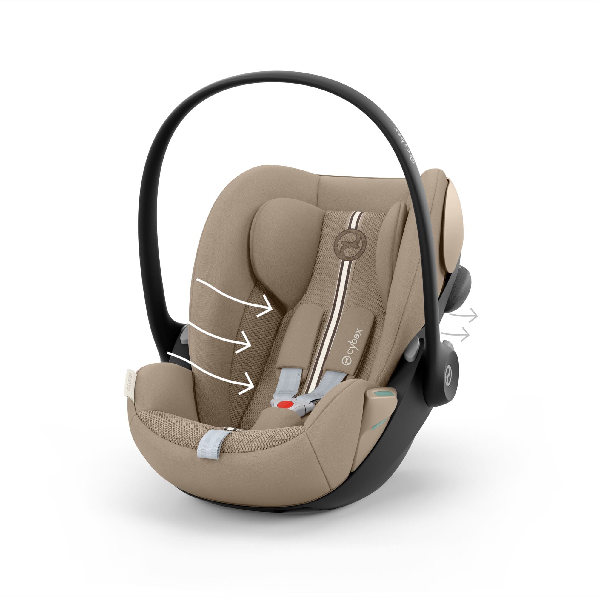 Cybex baby car seats Cybex Cloud G i-Size PLUS Car Seat - Almond Beige 524001391