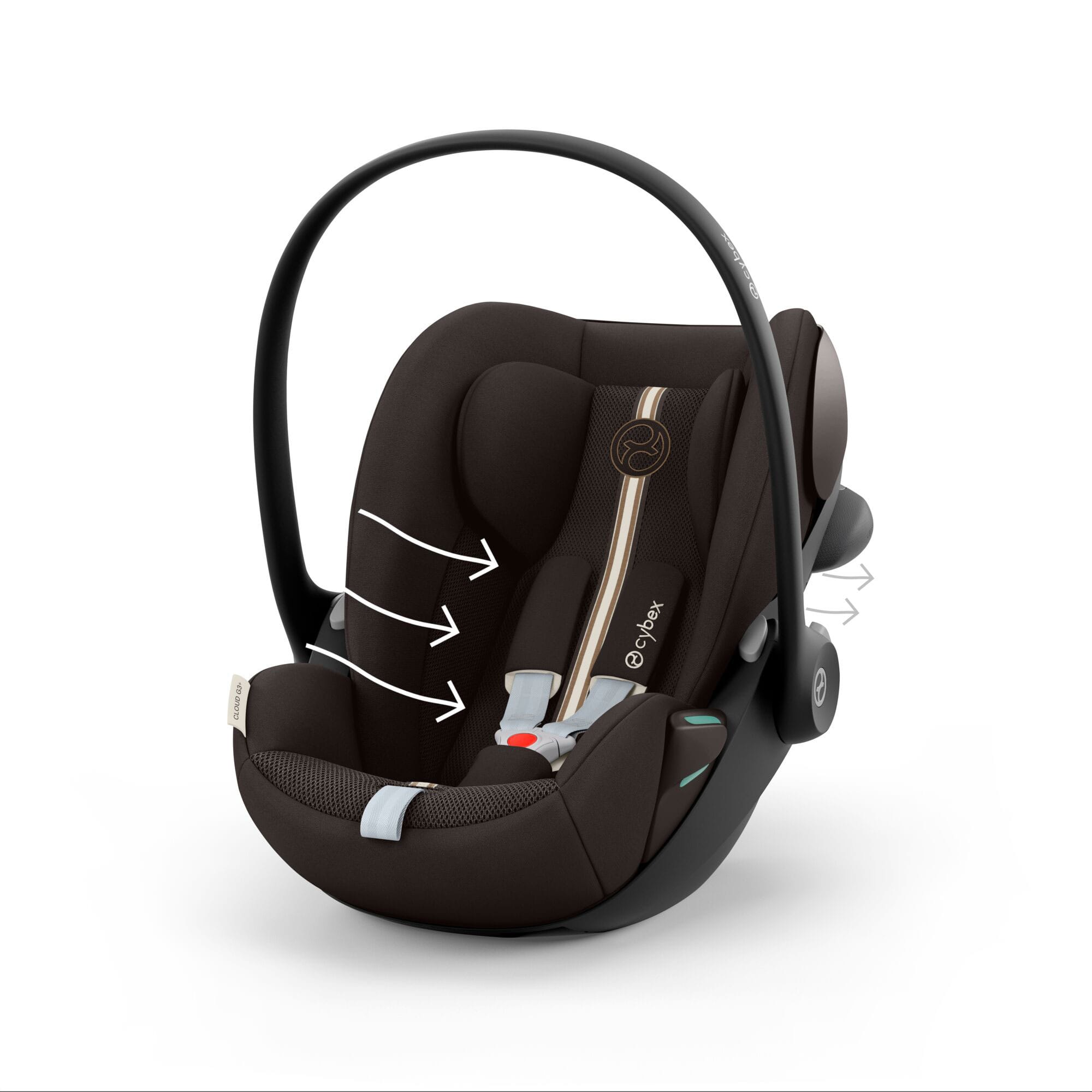 Cybex baby car seats Cybex Cloud G3 Plus i-Size Car Seat - Chocolate Brown