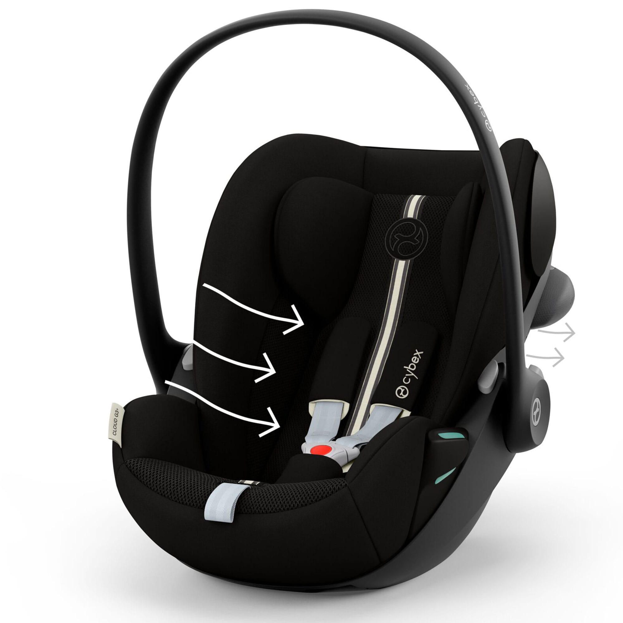 Cybex baby car seats Cybex Cloud G3 Plus i-Size Car Seat - Moon Black
